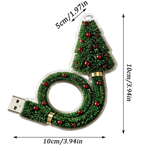 Proyector navideño USB: tu techo lleno de magia